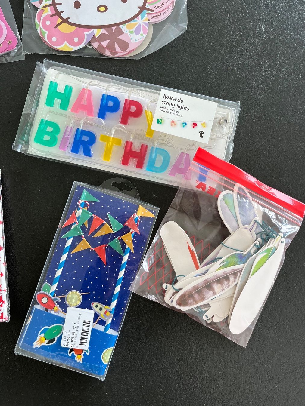 Tutte le decorazioni: Party Mega-Pack Deko vieles NEU – Nuovo e nell'imballaggio originale da Zollikofen venduto da spunk65 1
