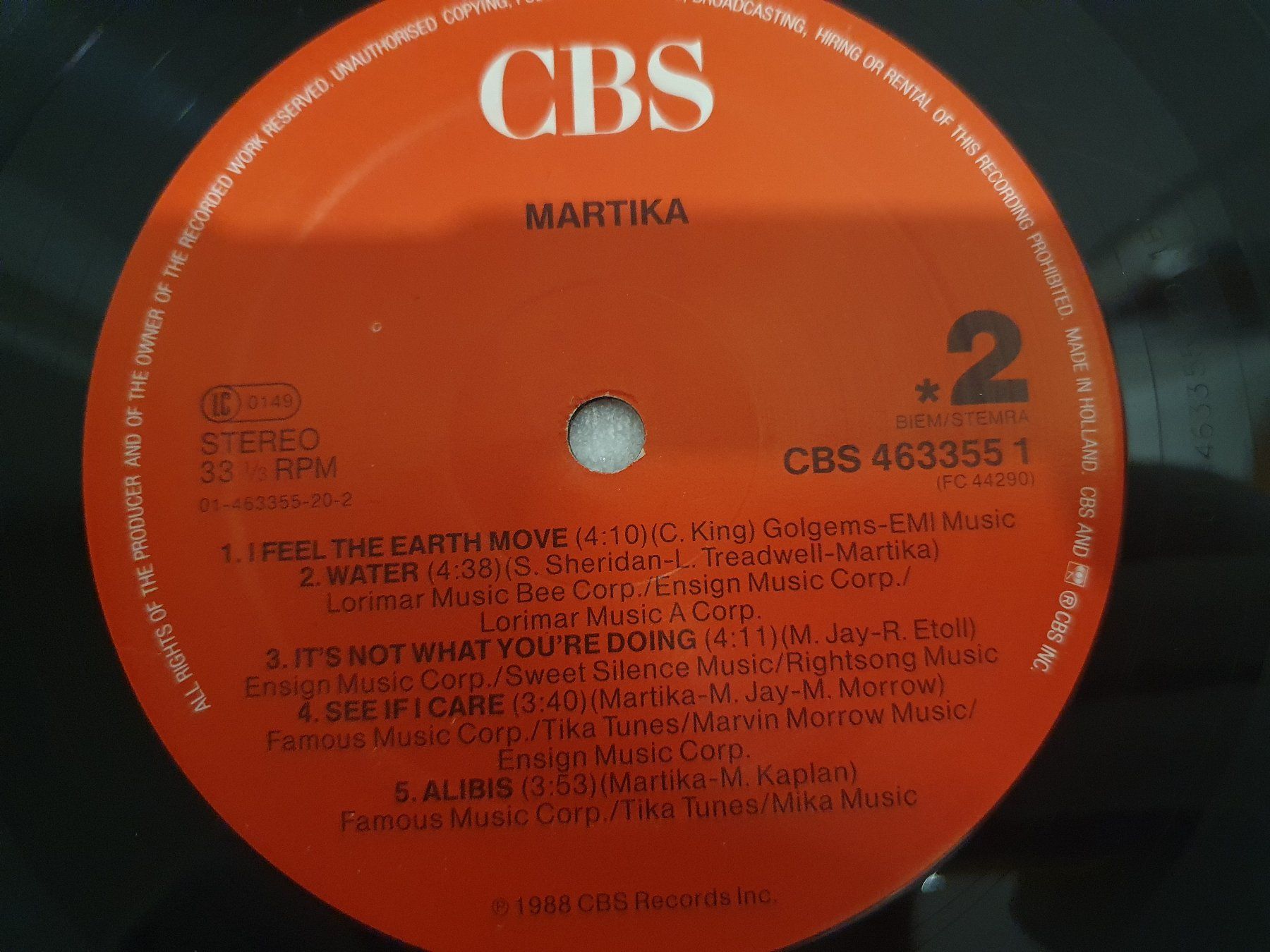Dischi in vinile: Martika – Martika – Usato da Uster venduto da Vinyl-Leidenschaft 5