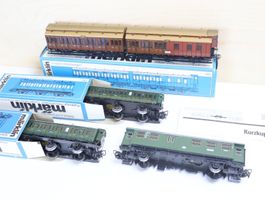 Märklin Personenwagen Set 4209/... - schöne Abteilwagen H0