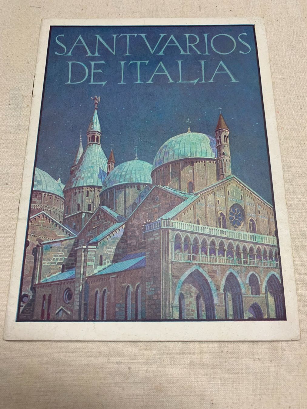 Ansichtskarten: Italia - "Santuarios de Italia" – Gebraucht aus Sorengo von 74in