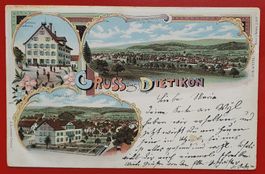 Gruss aus Dietikon 1901