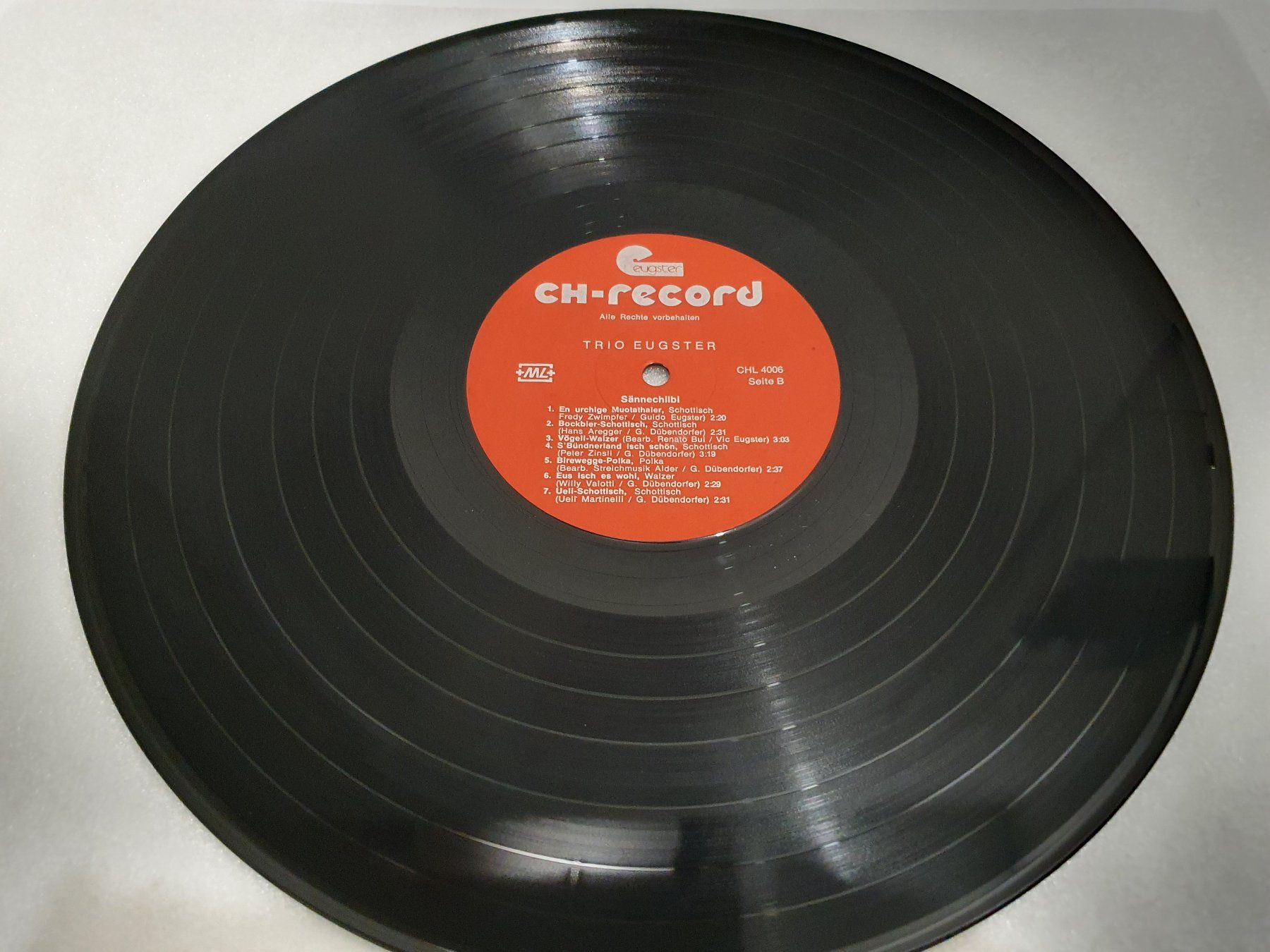 Schallplatten: Trio Eugster – Sänne-Chilbi – Gebraucht aus Uster von Vinyl-Leidenschaft 4