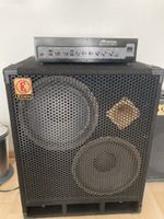 Bassverstärker AMPEG STV7 Pro / Eden Box 2x12 Zoll
