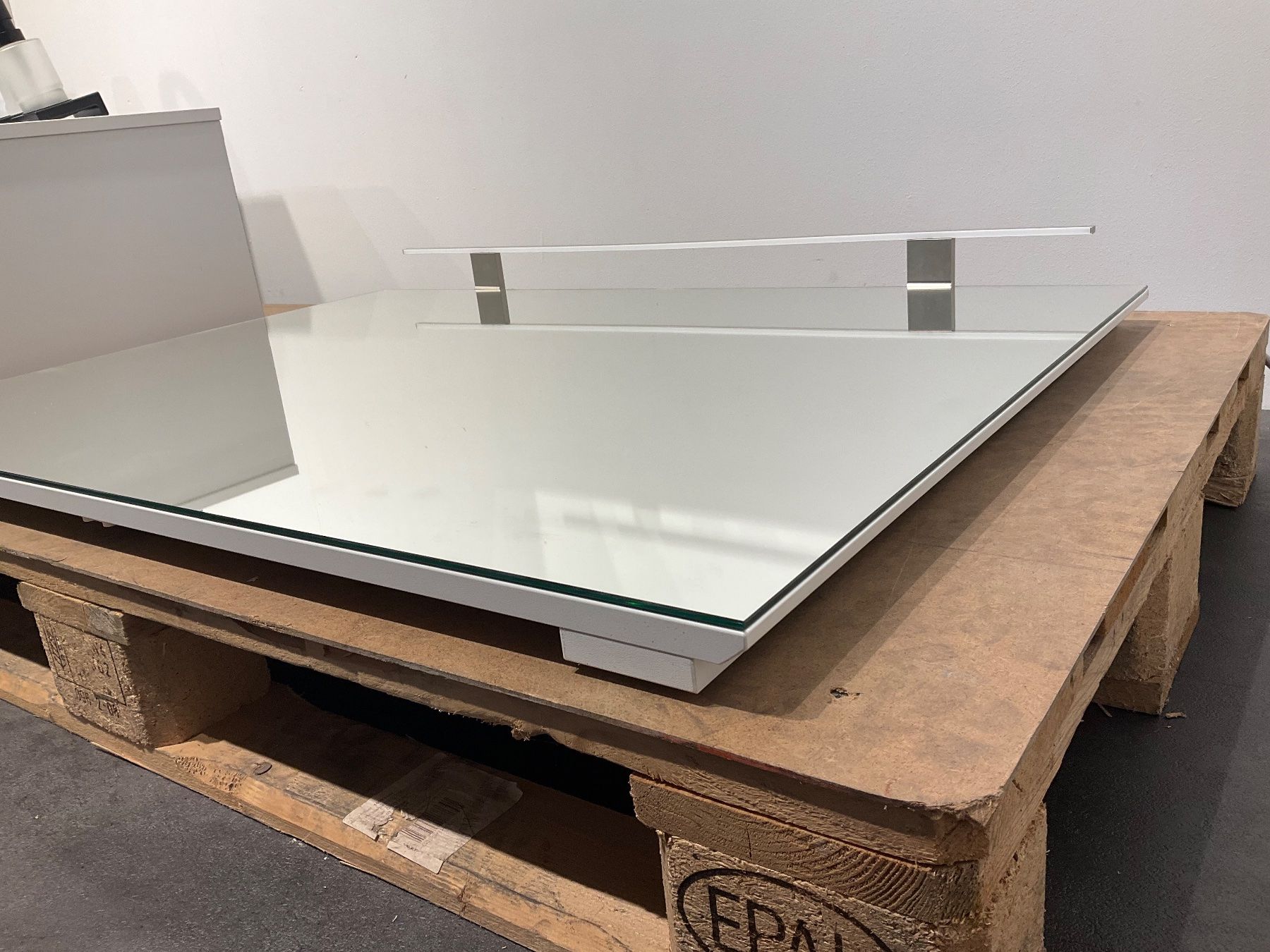 Mobili per bagno: 074 Badmöbelkombination, weiss/grau, 150cm – Nuovo (secondo la descrizione) da Derendingen venduto da Meisterstuecke 7