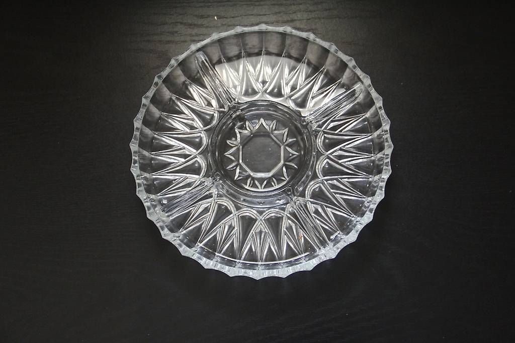 Servierplatten: Glasplatte Kristall – Gebraucht aus Oberembrach von Sunnygirl 2