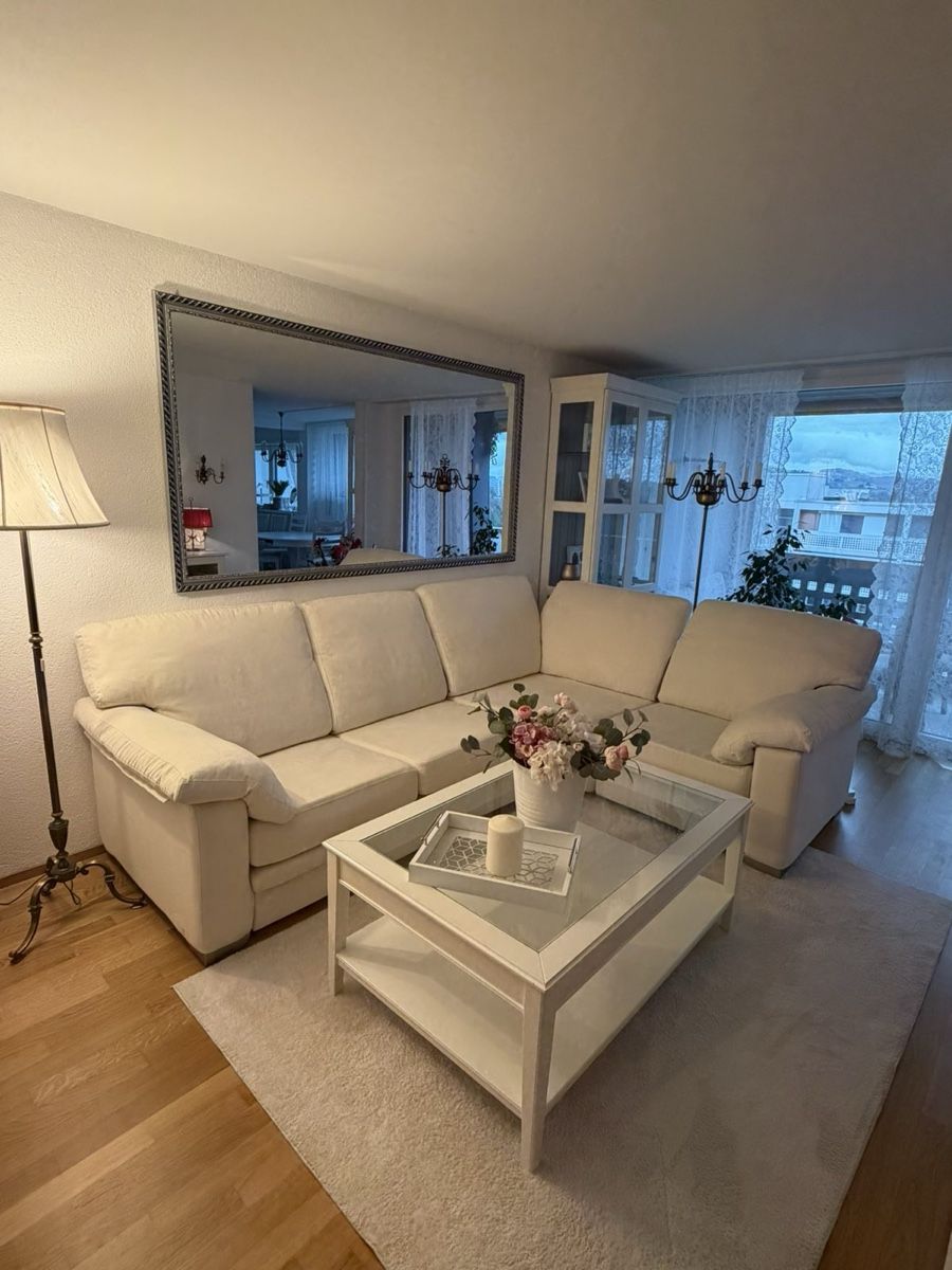Divani: Ecksofa weiss – Usato da Worblaufen venduto da hom_kww8 1