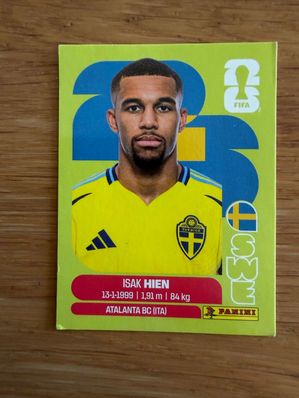 Panini Carte collezionabili: Panini SWE 3 Isak Hien – Nuovo (secondo la descrizione) da Zürich venduto da bel5