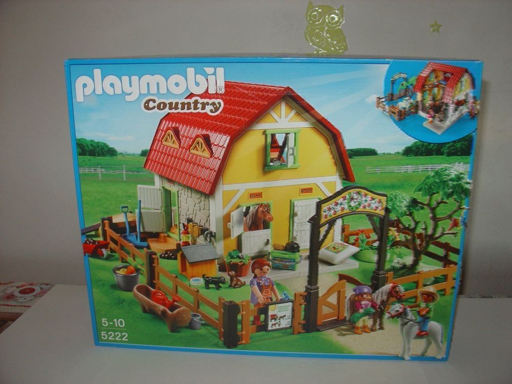 PLAYMOBIL COUNTRY RANCH AVEC PONEYS 5222 | Kaufen auf Ricardo