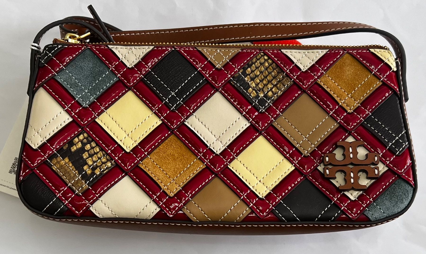 Tory Burch Taschen für Damen: Tory Burch McGraw Patchwork Handtasche – Neu und originalverpackt aus Oberaach von Dandy2021 4