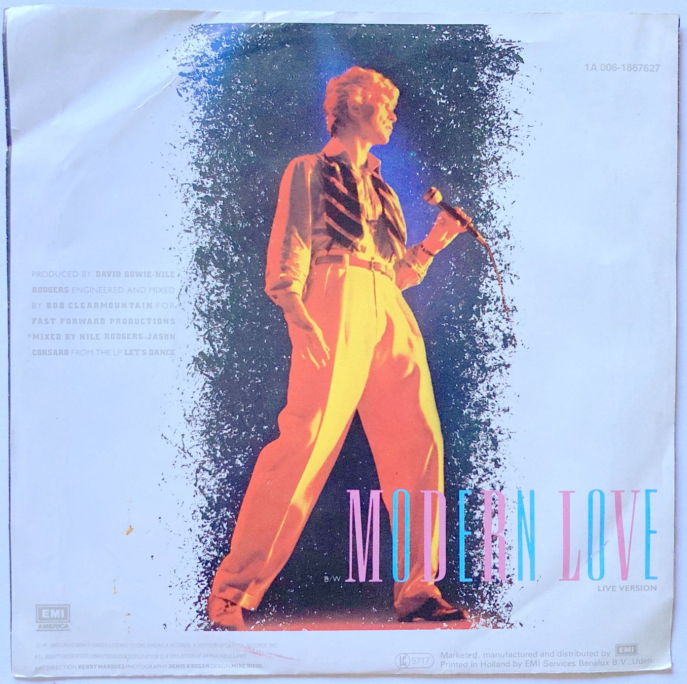 Dischi in vinile: DAVID BOWIE - MODERN LOVE – Usato da Bottens venduto da hotter-than-hell 1