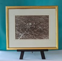 Original Fotografie Luftaufnahme Gams 1922 W. Mittelholzer