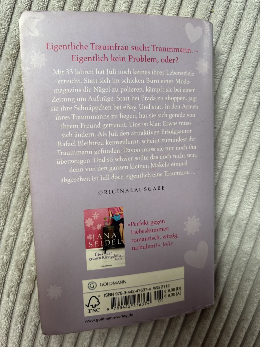 Libri: Jana Seidel: Eigentlich bin ich eine Traumfrau - Roman! – Usato da Dielsdorf venduto da zumba93 1