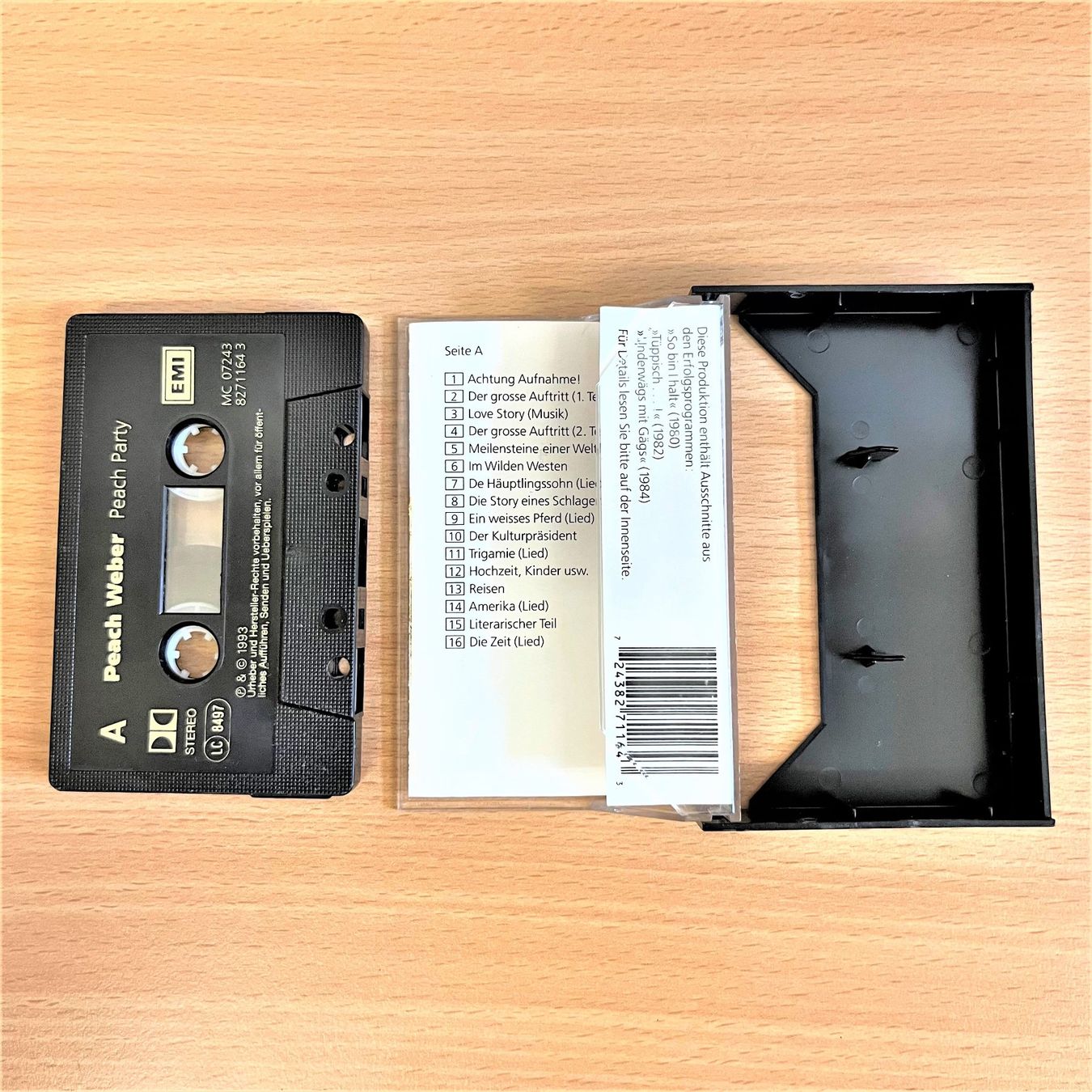 Musicassette: MC - Peach Weber - Peach Party – Usato da Amlikon-Bissegg venduto da riestig 1