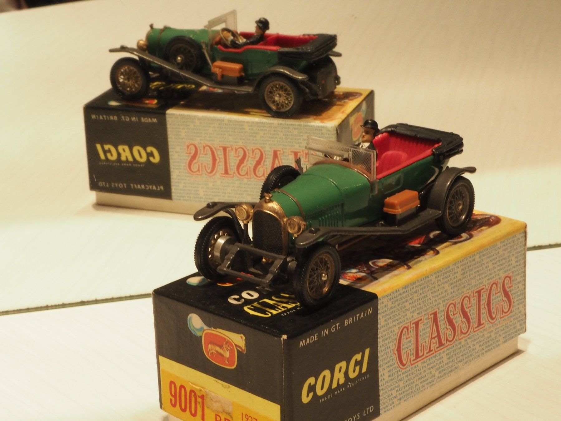 Corgi Toys Modellautos: Bentley Le Mans 1927 - Corgi Classics 9001 – Neu und originalverpackt aus Winterthur von 602ccm