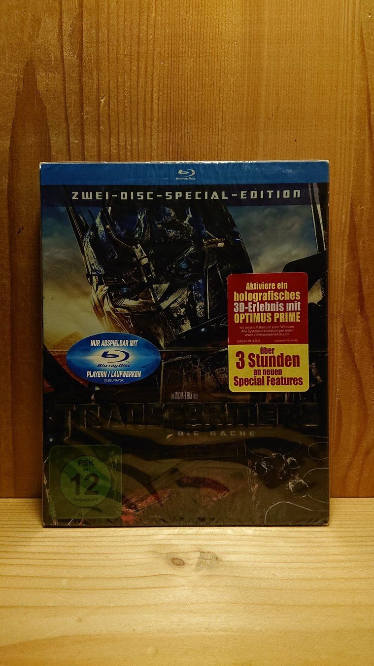 Alle DVDs: TRANSFORMERS die Rache Special Edition Blu-Ray – Neu und originalverpackt aus Wilderswil von Exebub