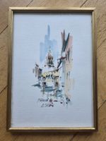 Aquarelle originale encadrée, Firenza 93