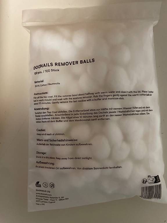 Unghie finte: Doonails Remover Balls – Nuovo e nell'imballaggio originale da Ringgenberg BE venduto da larandlct
