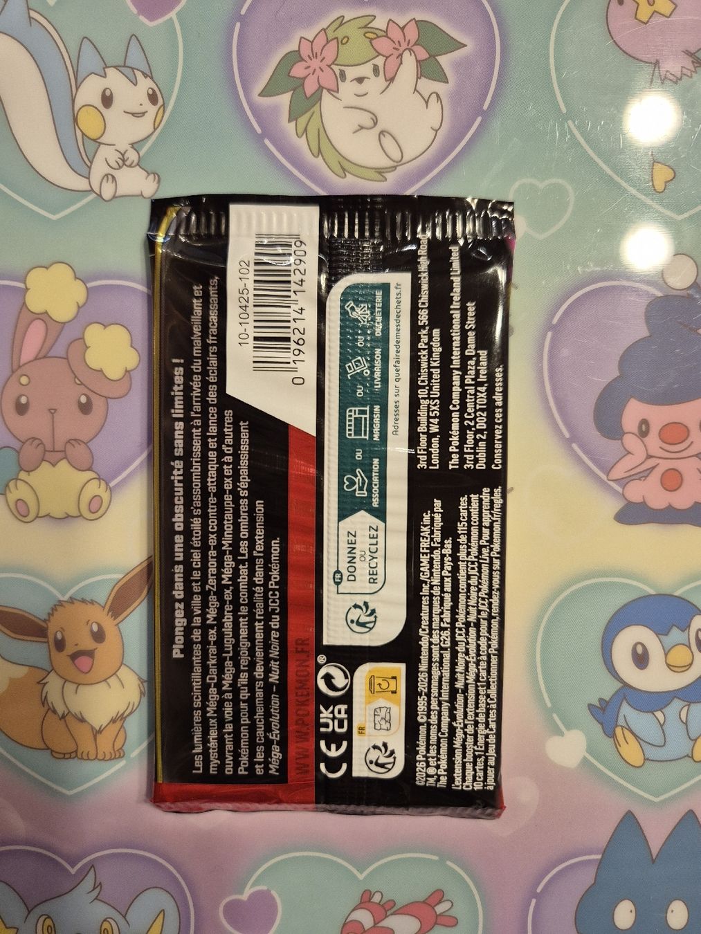 Pokémon Carte collezionabili: Boosterpack Nuit-Noire 2026 FR – Nuovo e nell'imballaggio originale da Altdorf UR venduto da Pongo5588 2