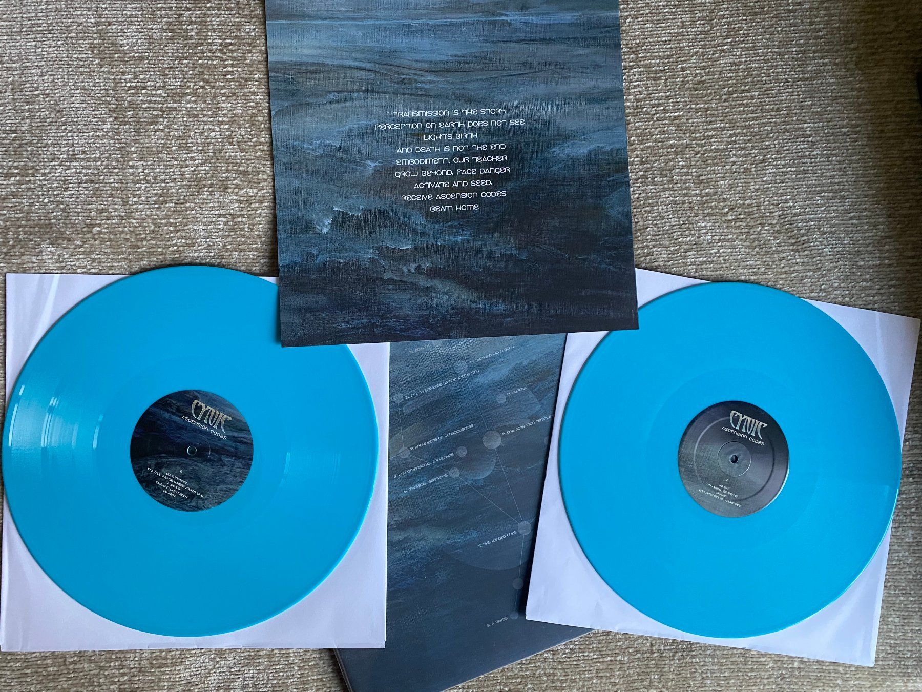 Schallplatten: Cynic – Ascension Codes / 2 LP Turquoise – Neu (gemäss Beschreibung) aus Basel von Dinosauce 1