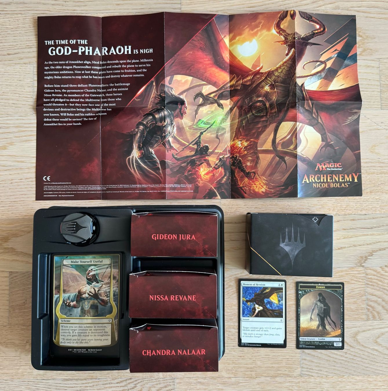 Spiele: Magic The Gathering - Archenemy : Nicol Bolas Brettspiel – Gebraucht aus Birsfelden von Dealgoenner24 2