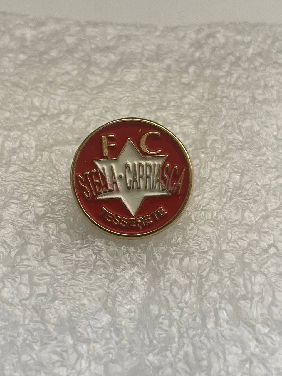 Placchette & Badge: 232. Pin - FC Stela-Capriasca – Usato da Luzern venduto da Irek 1