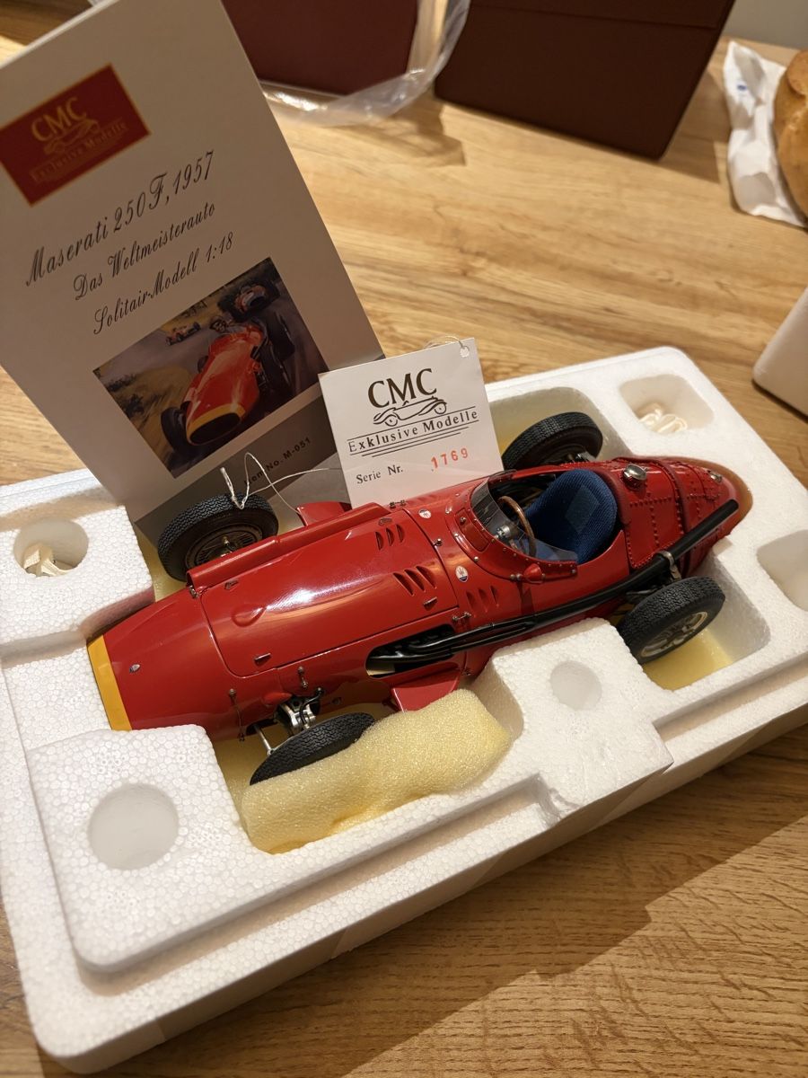 CMC Modellini d'auto: CMC Maserati 250F – Usato da Develier venduto da tia_kj9p 3