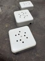 3x Steckdosen weiss