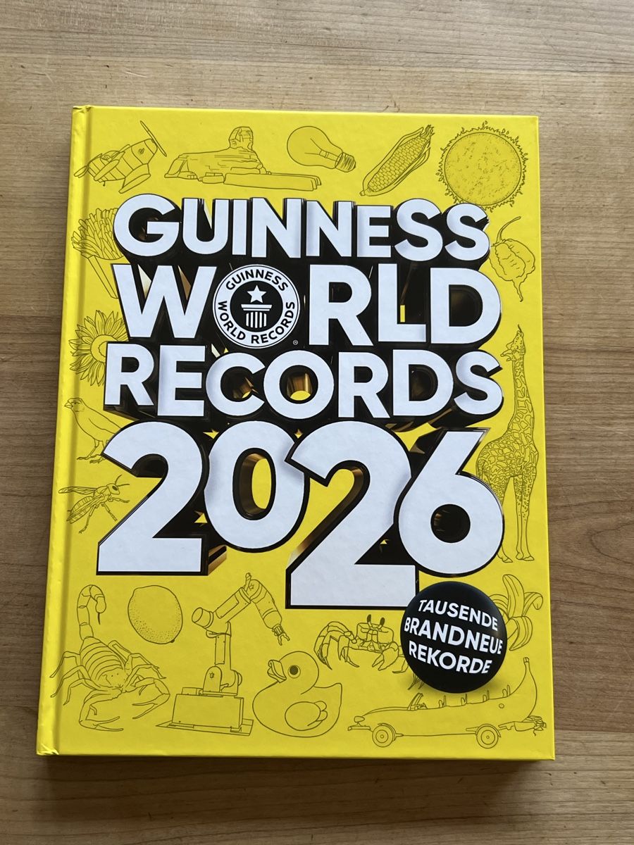 Libri: Guinness Buch der Rekorde 2026 neu – Nuovo (secondo la descrizione) da Zürich venduto da panka01