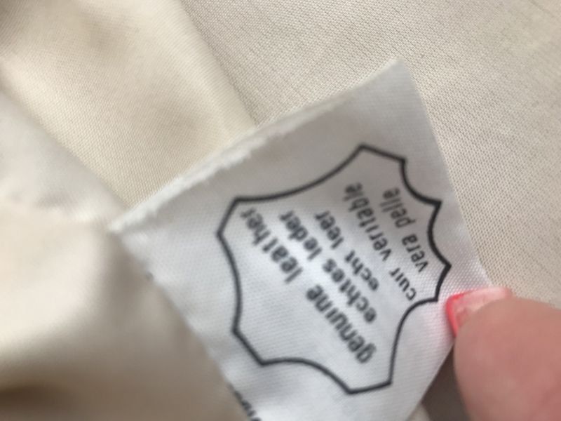 Giacche: Damen echtes Leder Jacke beige 38 – Usato da Bergdietikon venduto da antovale 2