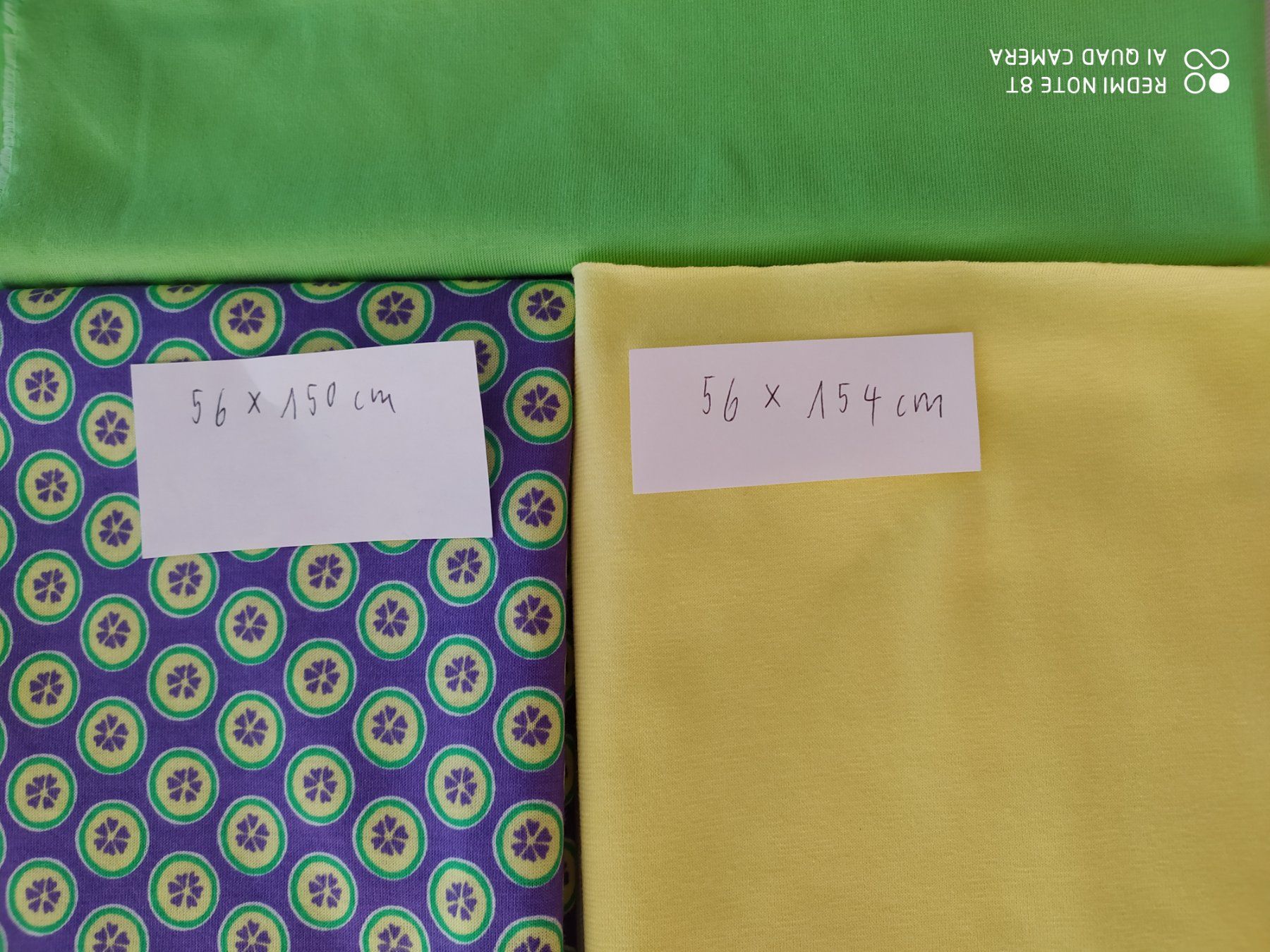 Tessuti: Stoffpaket Baumwolle Jersey – Nuovo (secondo la descrizione) da Elgg venduto da Flurinal
