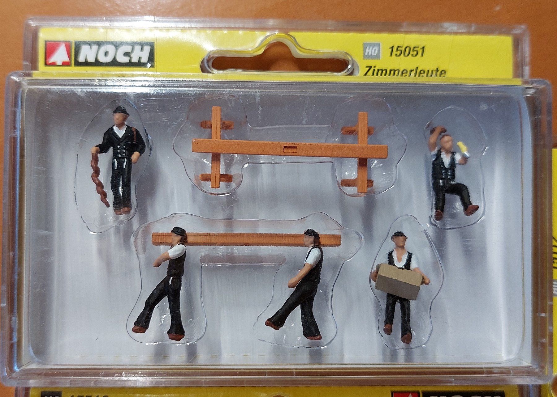 Noch Modellini di ferrovie: NOCH - Set "Bauen und Unterhalt" - 1:87 – Nuovo e nell'imballaggio originale da Rotkreuz venduto da MOBAHN-1zu87 2