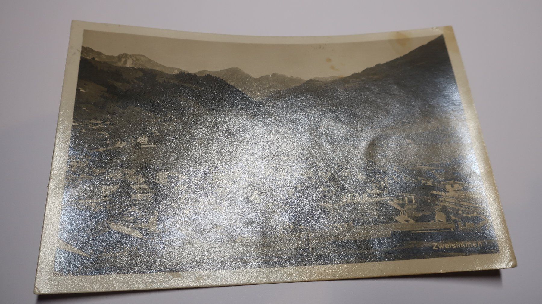 Ansichtskarten: Zweisimmen  1932 – Gebraucht aus Cormoret von Pascalll2001 1