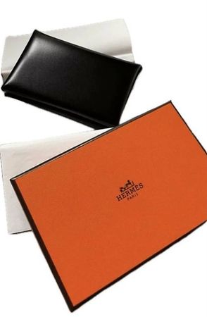 ▪️▪️ Hermès Calvi BOXLEDER , Kartenetui 💯 ORIGINAL ◾️◾️