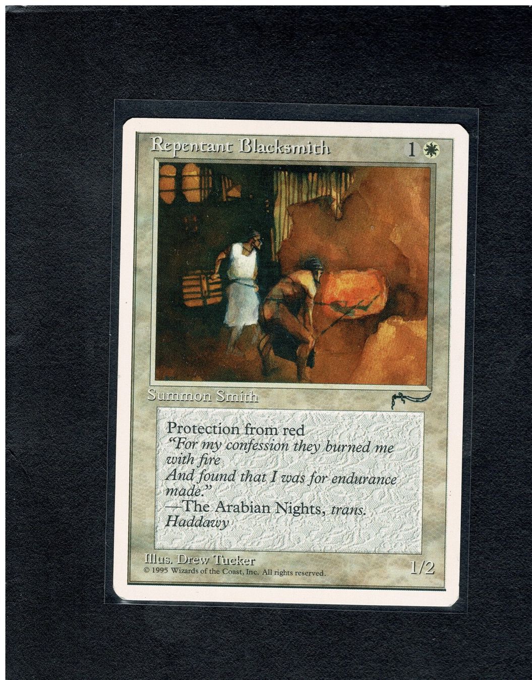 Magic The Gathering Sammelbilder & Trading cards: MtG: Repentant Blacksmith - Arabian Nights – Gebraucht aus Giubiasco von rude01