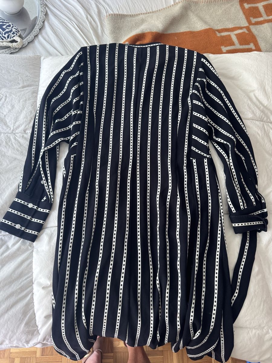 Tommy Hilfiger Vestiti: Tommy Hilfiger robe rayée, taille 40, comme neuve ! – Usato da Genève venduto da lejardindesvetements 5