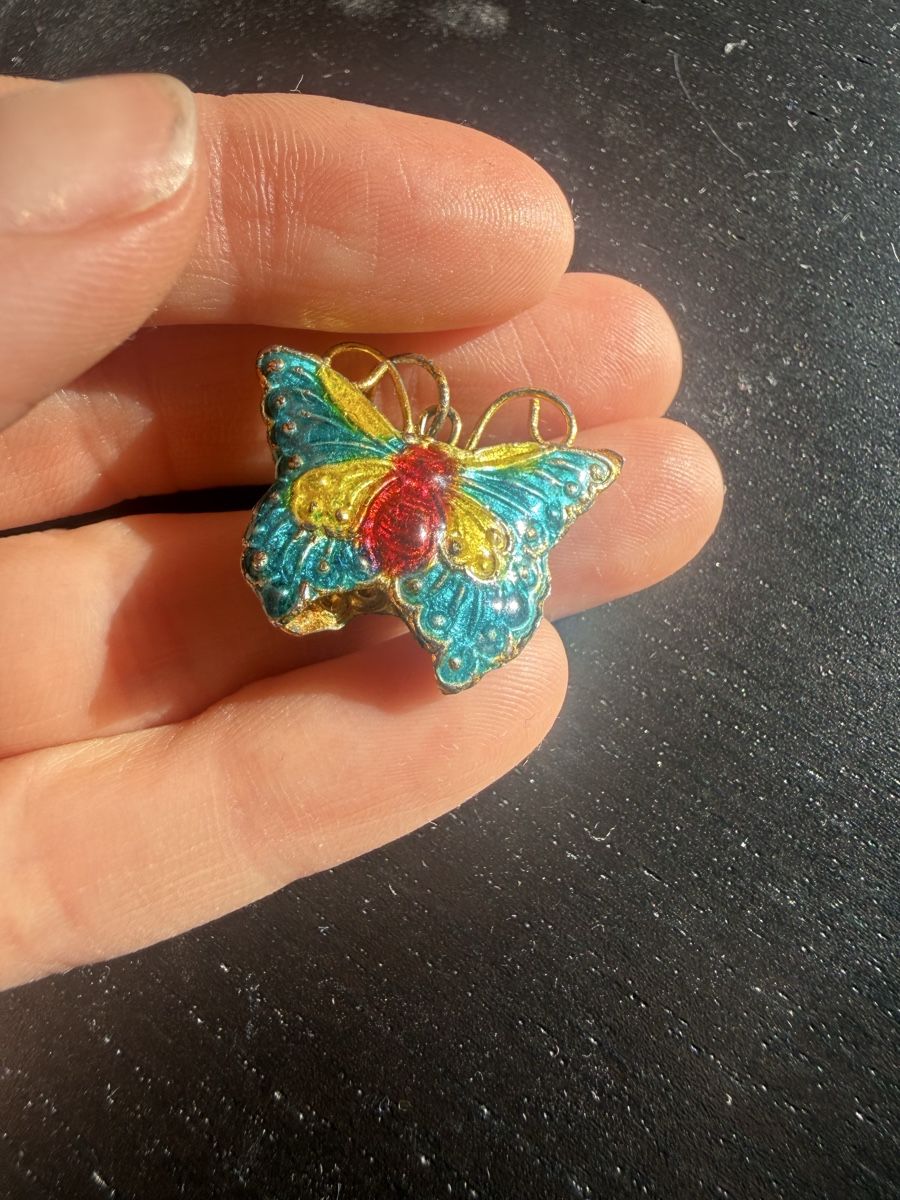Anhänger: Vintage Schmetterling Anhänger – Gebraucht aus Liestal von isa_8y72 6