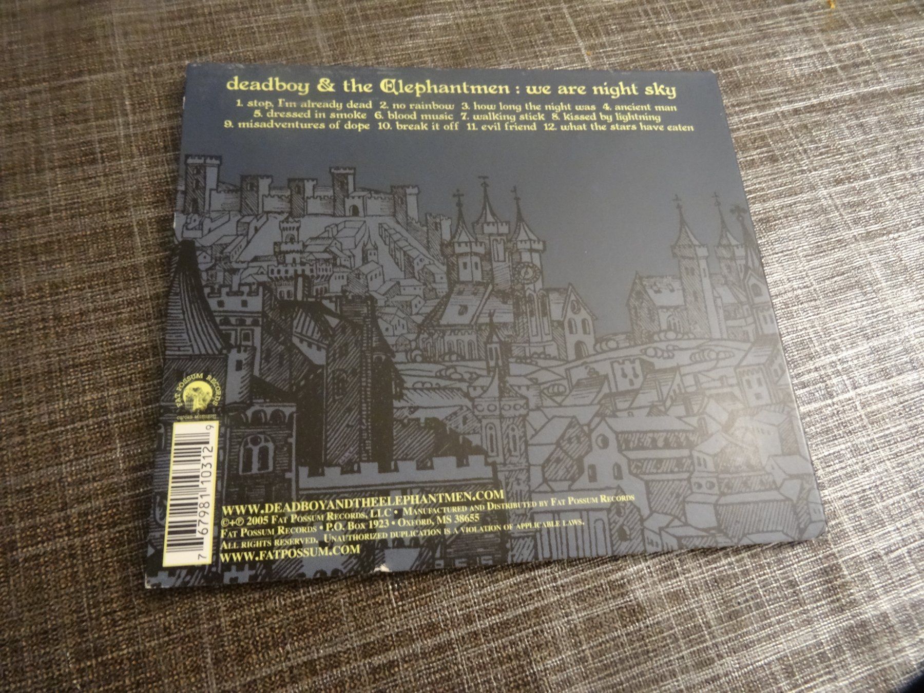 CDs: Deadboy & the Elephantmen - we are night sky CD – Gebraucht aus Olten von Disc-Ausverkauf 1