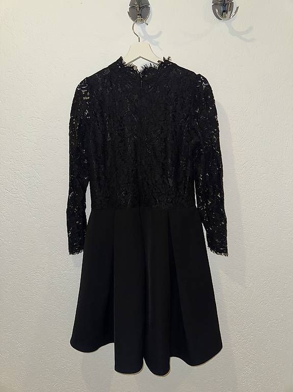 C&A Vestiti: Schwarzes Spitzenkleid Molly Bracken Grösse L – Usato da Aarburg venduto da ktu_zm5p 2