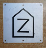 Fahrzeugbeschriftung  "Z", für Fz vom Zgh