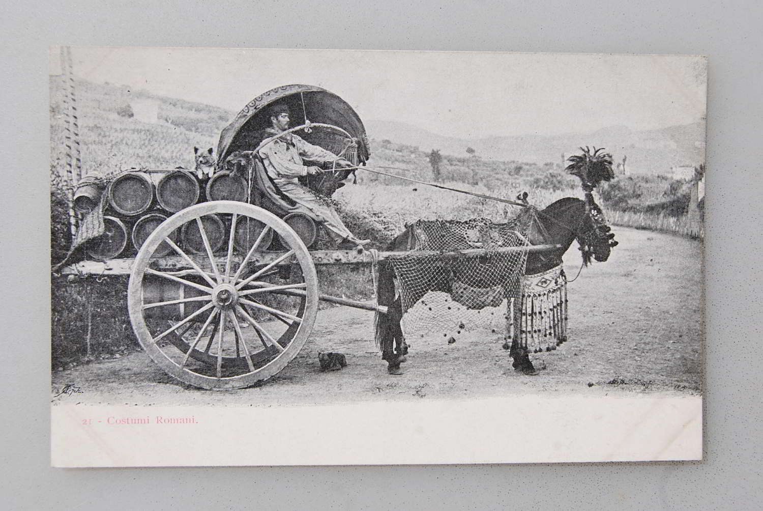 Ansichtskarten: AK Costumi Romani – Gebraucht aus Rüfenacht BE von Toro06