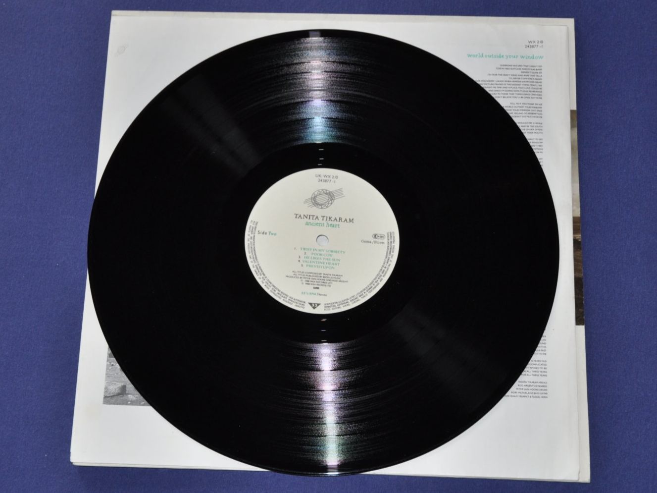 Schallplatten: LP Tanita Tikaram - Ancient Heart – Gebraucht aus Boll von Theodora15 5