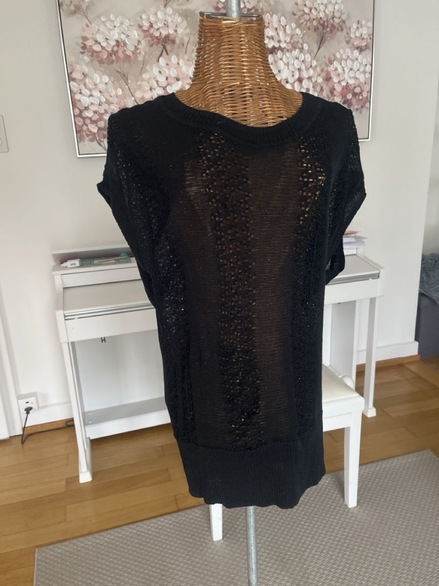 Maglioni & Felpe: Strickpulli, Kurzarm. leicht transparent, H&M, ca. 38 – Usato da Solothurn venduto da Bobesch08 3