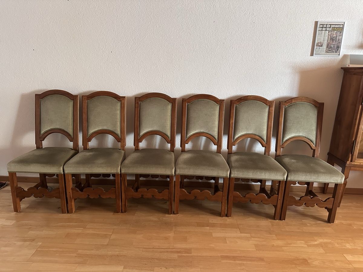 Stühle: Esszimmerstühle 6x Vintage – Gebraucht aus Uetikon am See von manoka1
