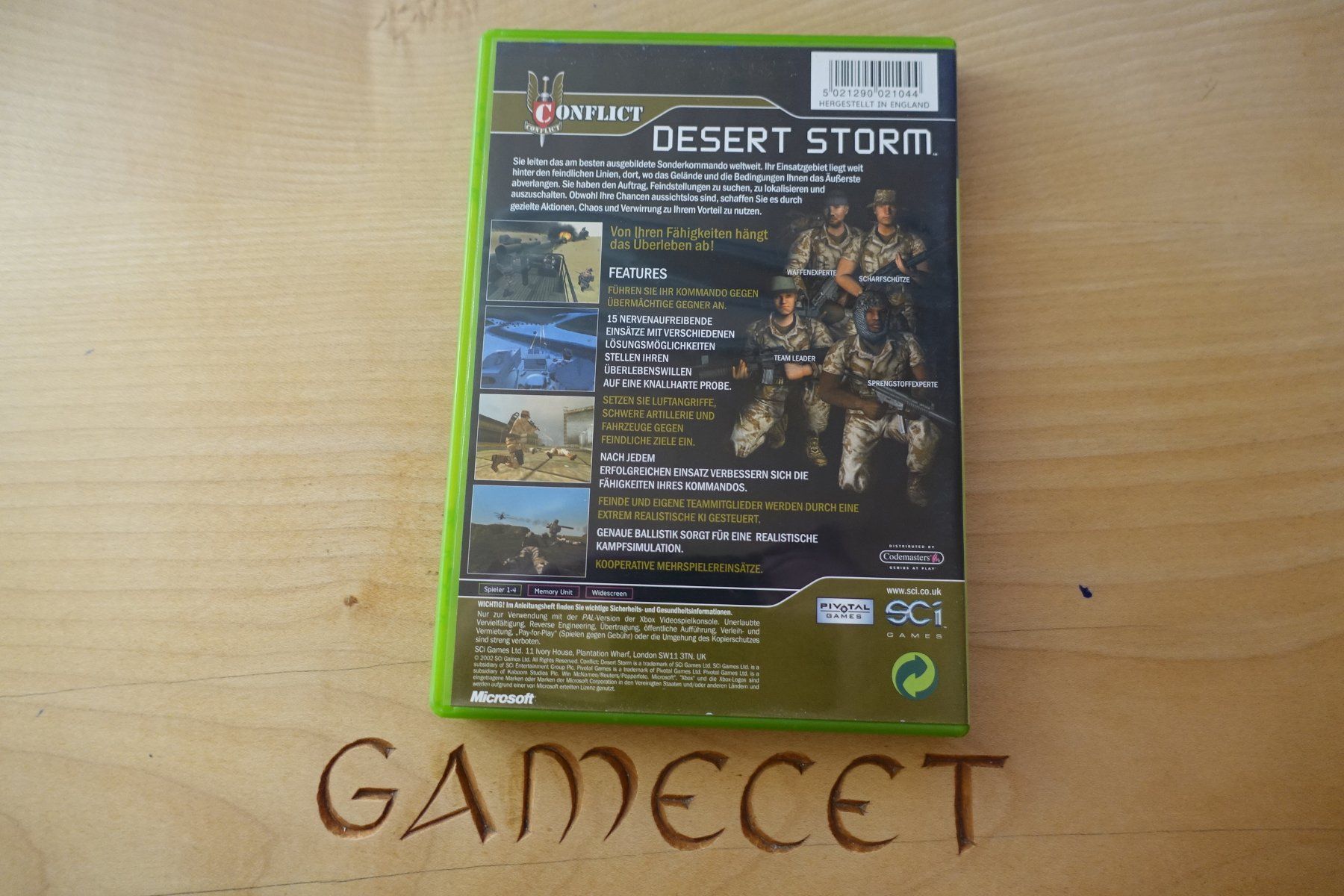 Microsoft Giochi: Conflict: Desert Storm – Usato da Steinach venduto da Gamecet 2