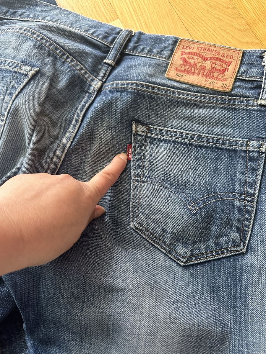 Jeans: Jeans Levis Strauss & Co. 504 – Usato da Erlinsbach SO venduto da dikaan 3