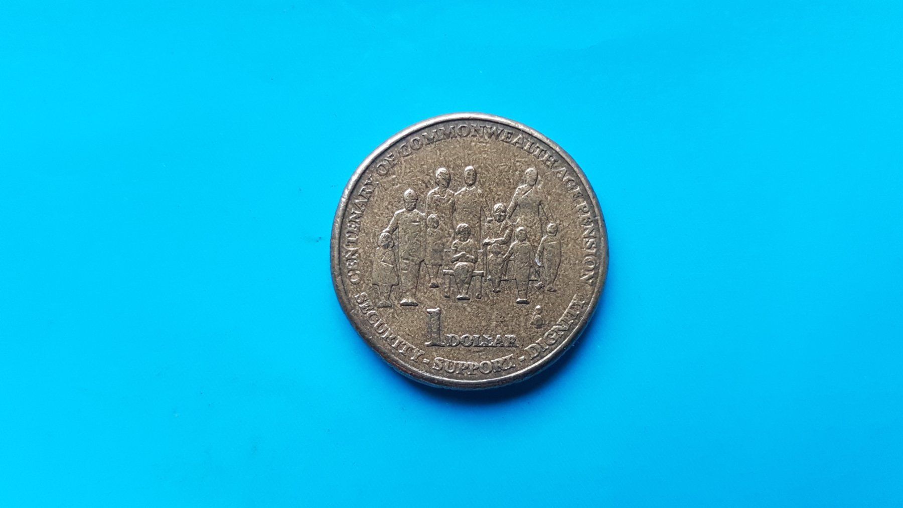 Alle Münzen: 1 Dollar - Australien - Centenary of Pensions  - 2009 – Gebraucht aus Reinach BL von Dexy62