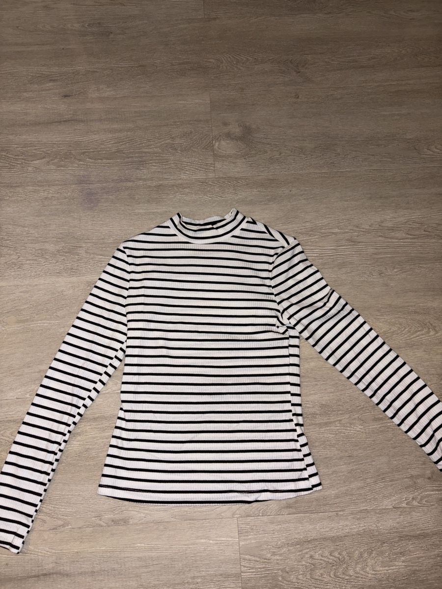 Shein Top: Gestreiftes Langarmshirt Größe S – Usato da Meilen venduto da vivi2377