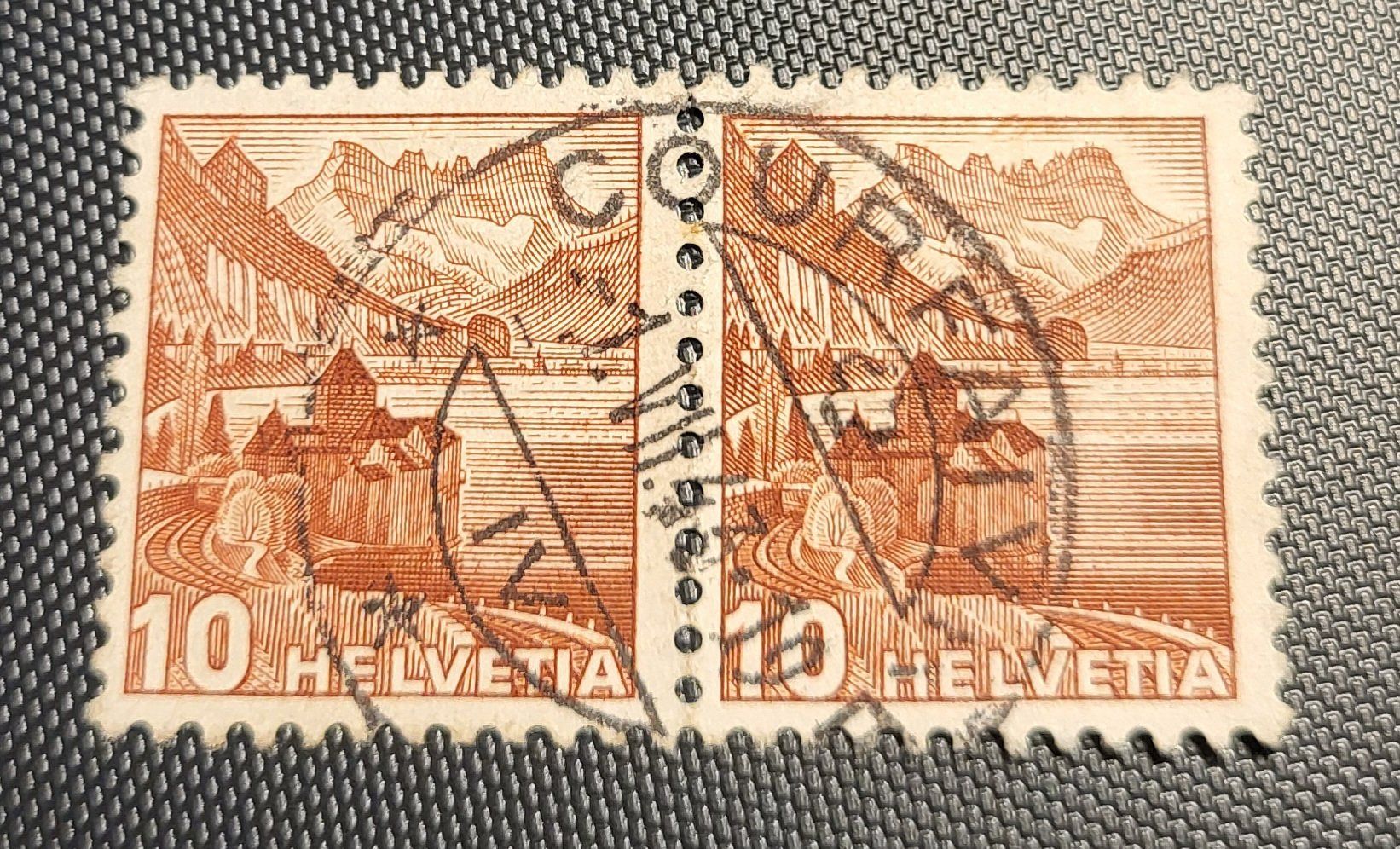 Tutti i francobolli: Vollstempel Courfaivre briefmarke – Usato da St Gallen venduto da Stampsalshobby