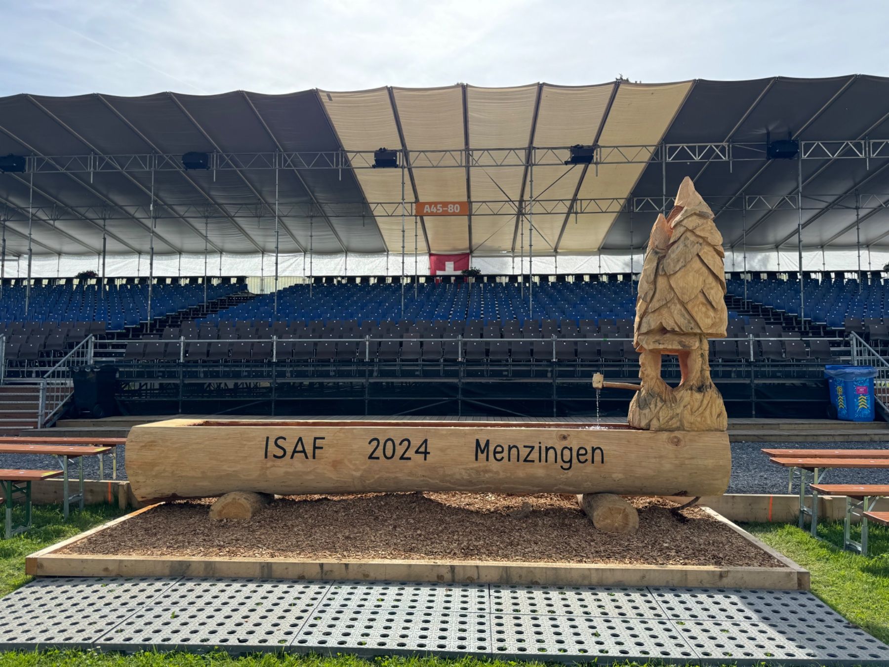 Teiche & Zierbrunnen: Brunnen ISAF 2024 "Tannen" – Neu (gemäss Beschreibung) aus Menzingen von  4
