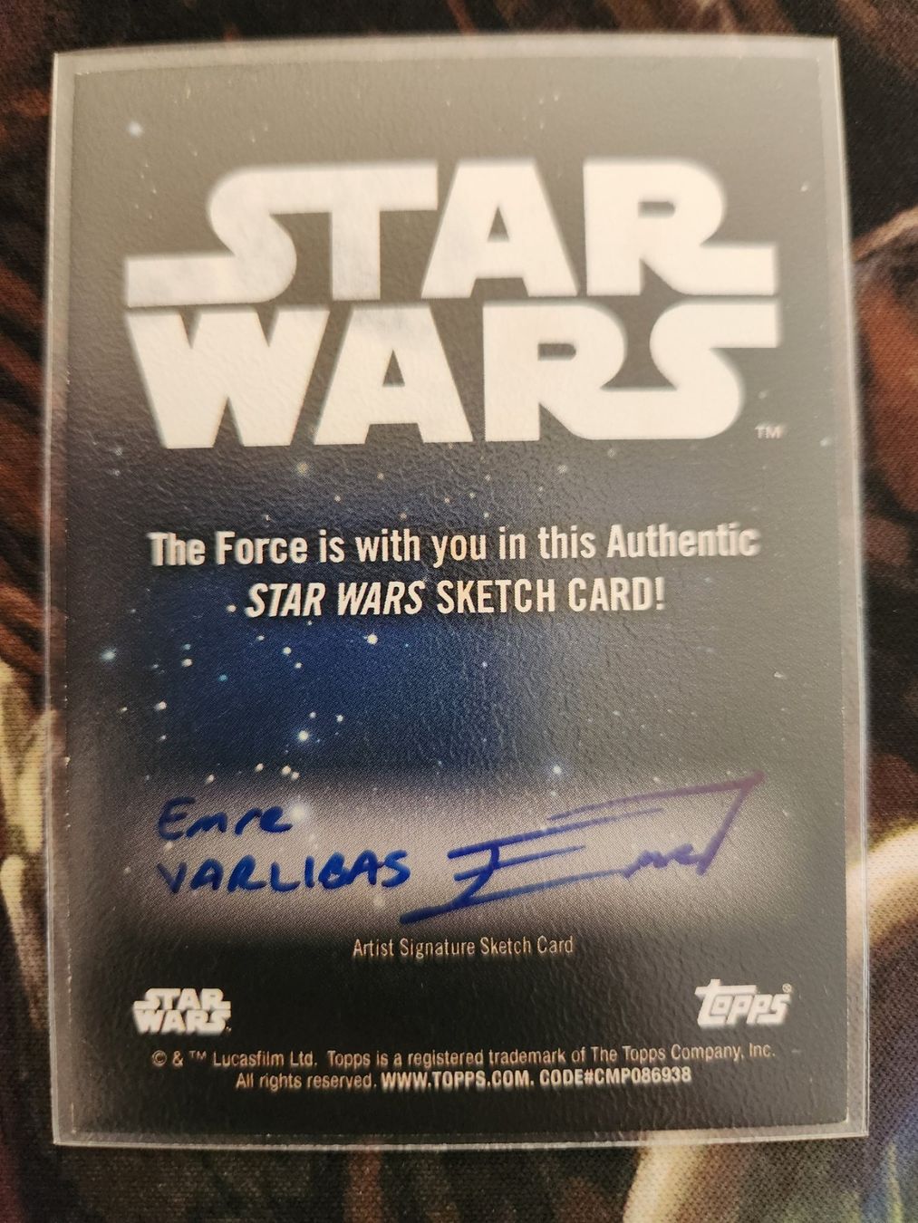 Star Wars Cartes à collectionner: Star Wars Scetch Card 1/1 – D'occasion à Bütschwil par Osomo 1